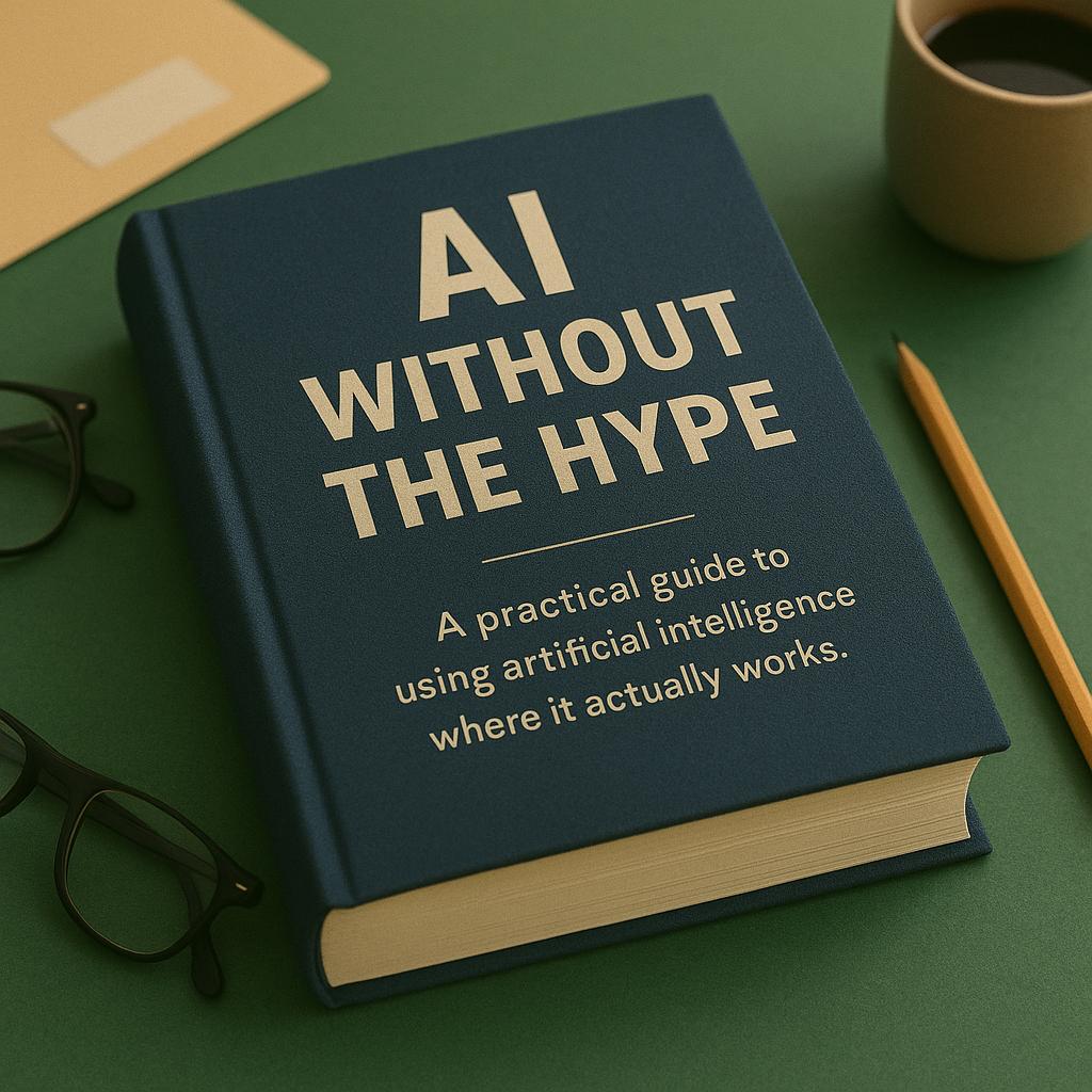 Ebook Cover: AI Without the Hype